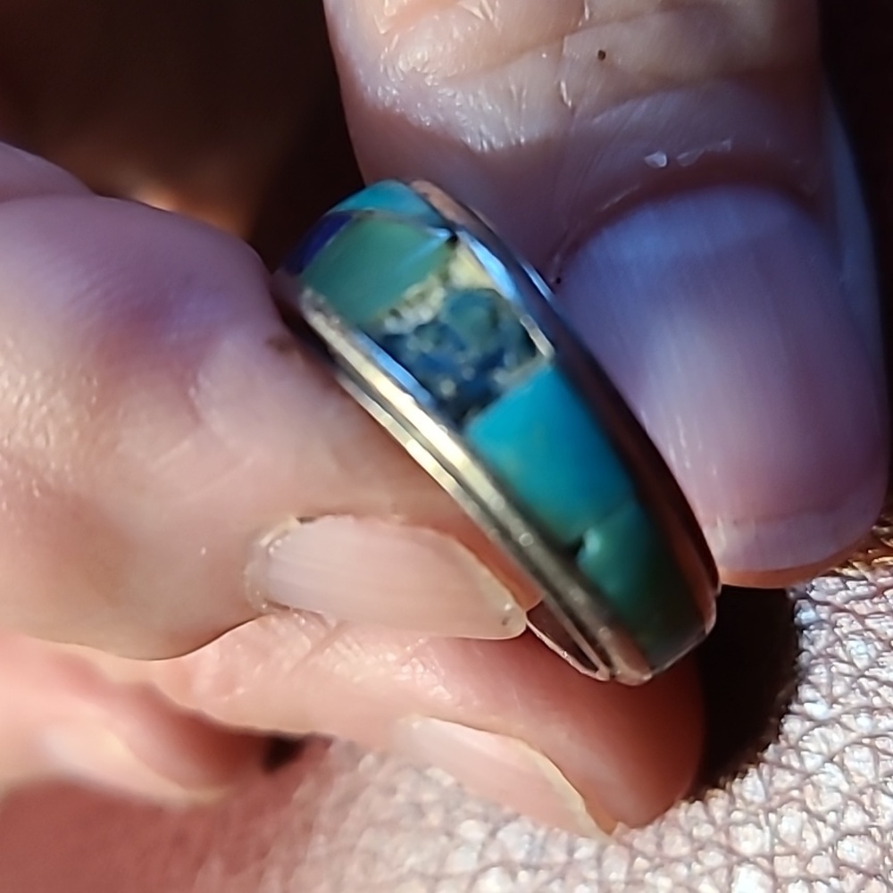 VINTAGE TURQUOISE RING - Picture 5 of 7